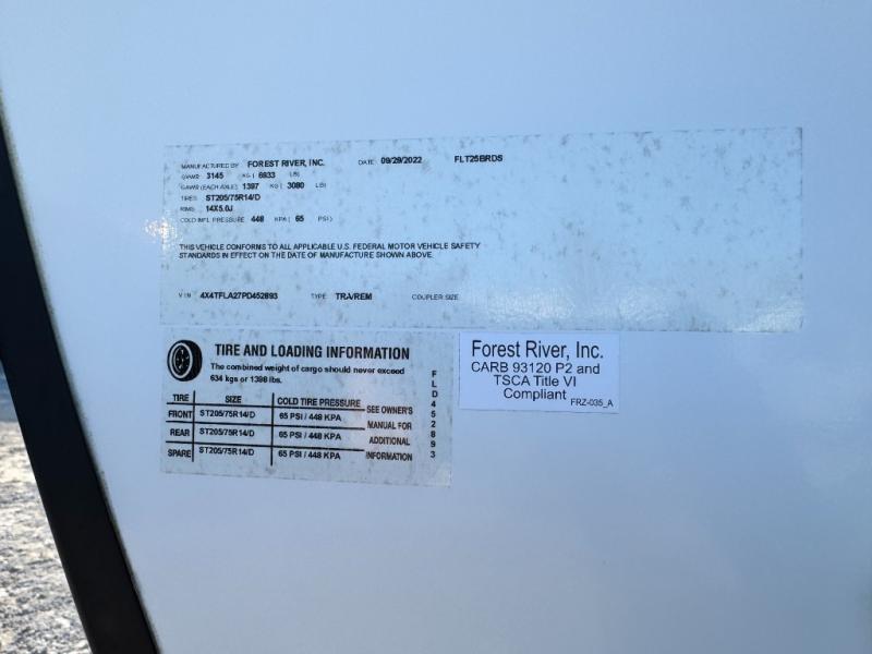 2023 Forest River RV Flagstaff Micro Lite 25BRDS photo 20