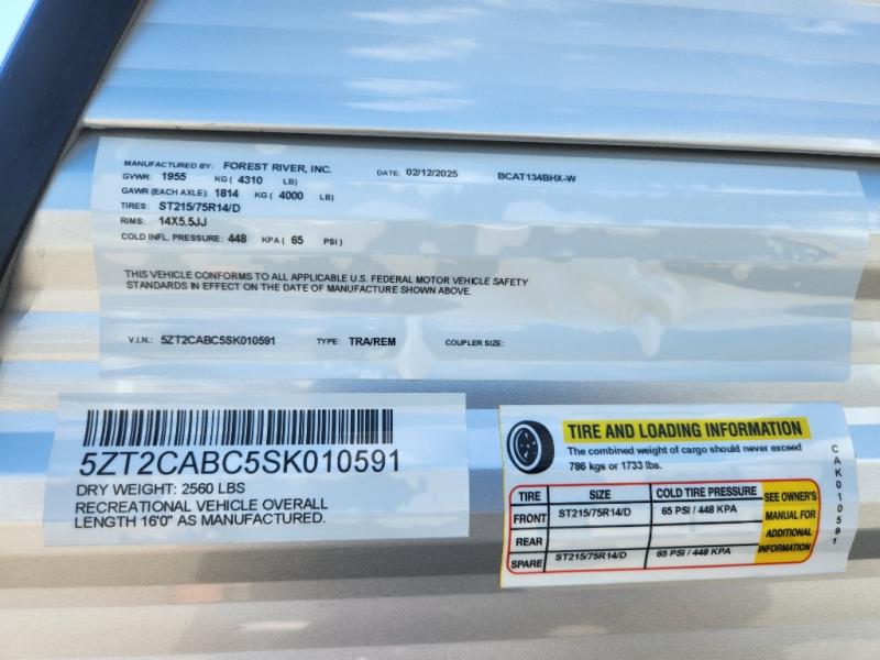 2025 Coachmen RV Catalina Summit Series 7 134BHX photo 16