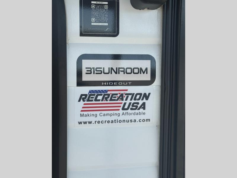 2026 Keystone RV Hideout Max 31SUNROOM photo 5