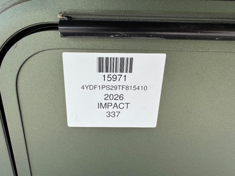 2026 Keystone RV Fuzion Impact Edition 337 Toy Hauler photo 30