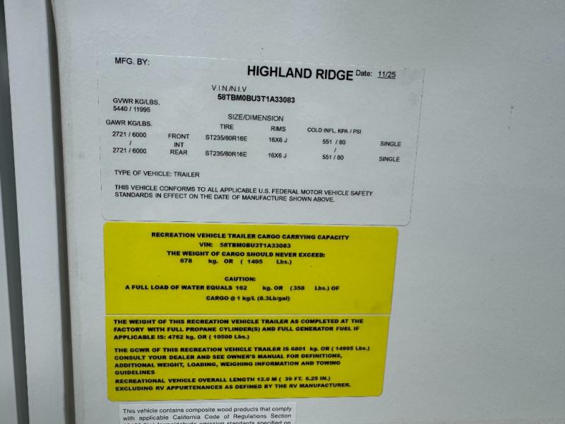 2026 Open Range RV Open Range 335RBS photo 30