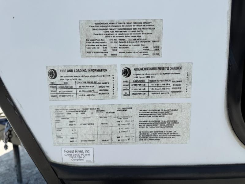 2019 Forest River RV Vibe 26RK photo 33