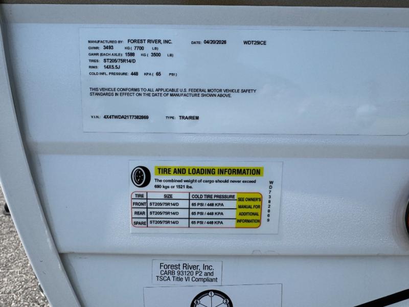 2026 Forest River RV Wildwood X-Lite 25ICE photo 34