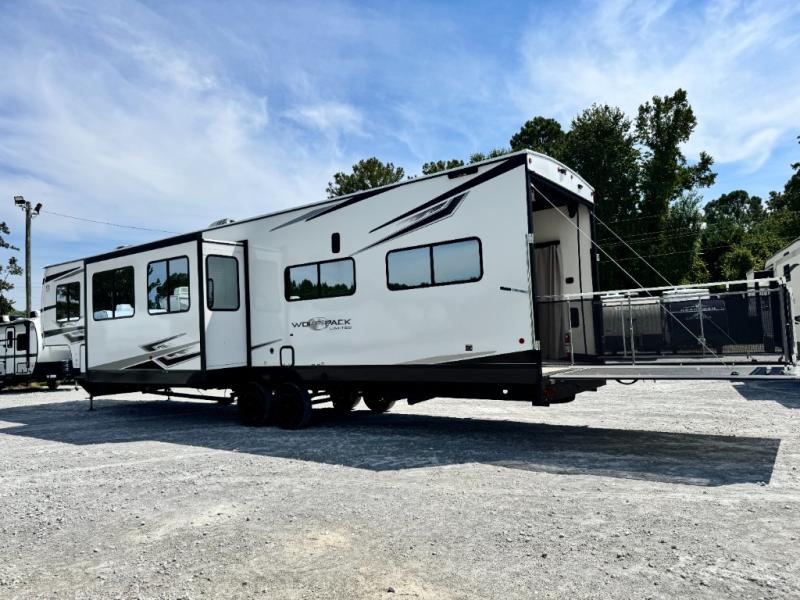2025 Forest River RV Cherokee Wolf Pack 350PACK15 Toy Hauler photo 2