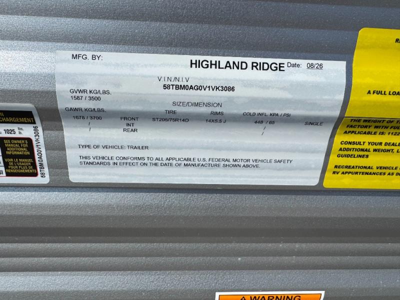 2027 Open Range RV Colt 13BH photo 25