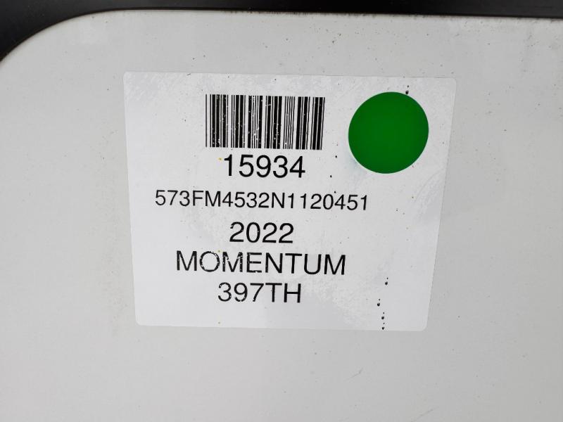2022 Grand Design Momentum 397THS Toy Hauler photo 58