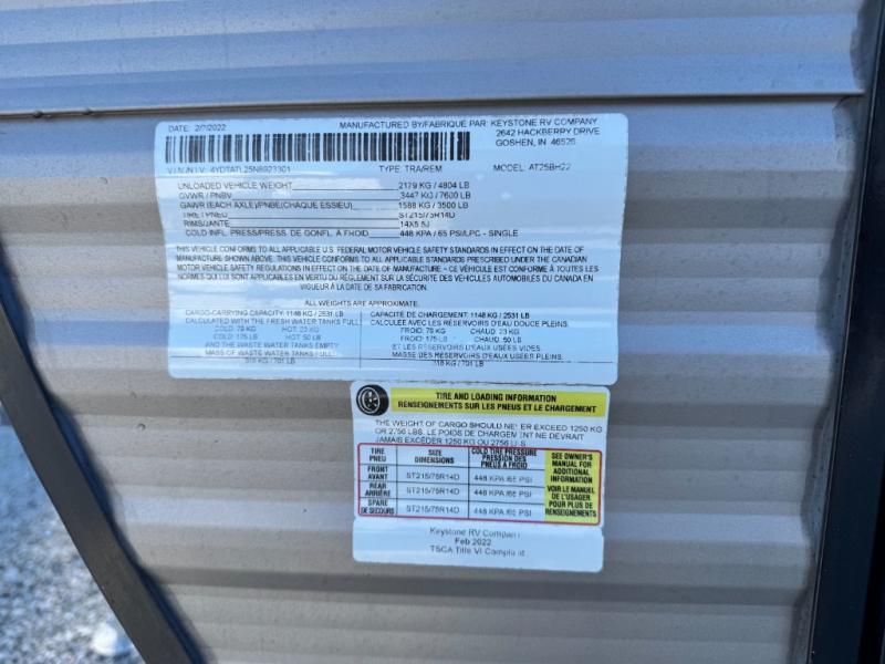 2022 Dutchmen RV Aspen Trail LE 25BH photo 34