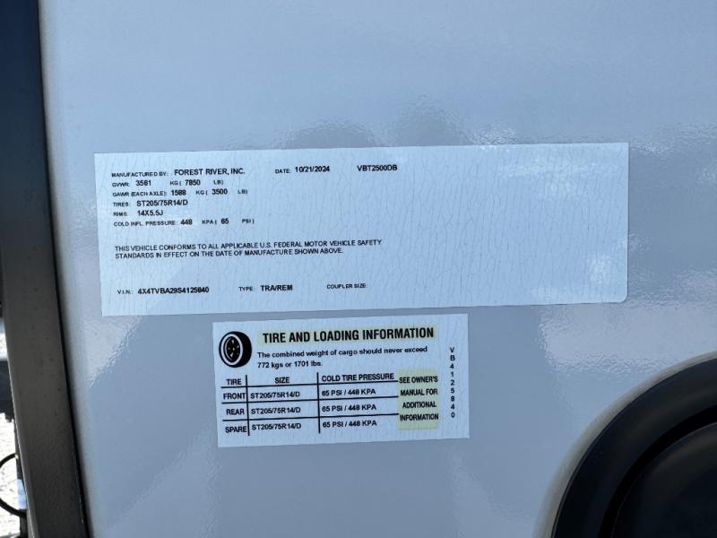 2025 Forest River RV Vibe 2500DB photo 40