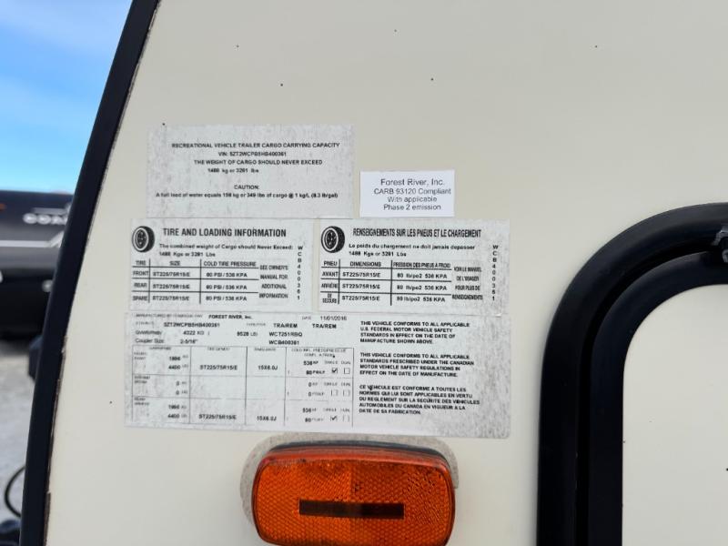 2017 Forest River RV Wildcat 251RBQ photo 38